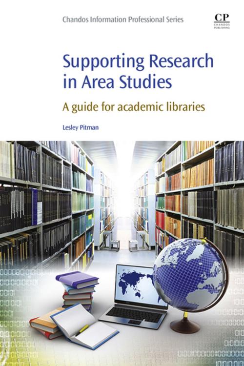 Cover of the book Supporting Research in Area Studies by Lesley Pitman, Elsevier Science