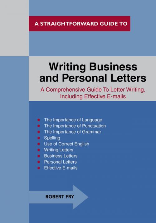 Cover of the book Writing Business And Personal Letters by Robert Fry, Straightforward Publishing