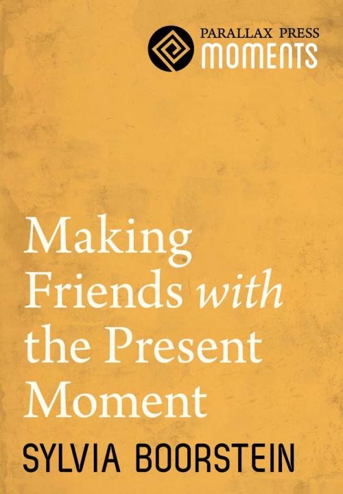 Cover of the book Making Friends with the Present Moment by Sylvia Boorstein, Parallax Press