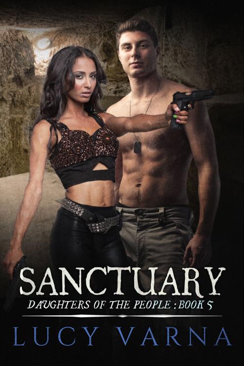 Cover of the book Sanctuary by Lucy Varna, Bone Diggers Press