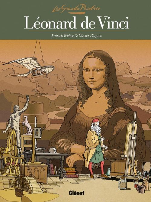 Cover of the book Les Grands Peintres - Léonard de Vinci by Patrick Weber, Olivier Pâques, Glénat BD