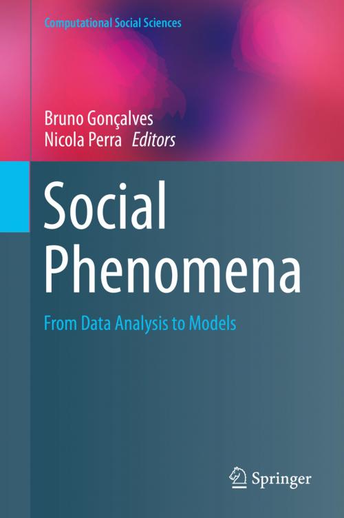 Cover of the book Social Phenomena by , Springer International Publishing