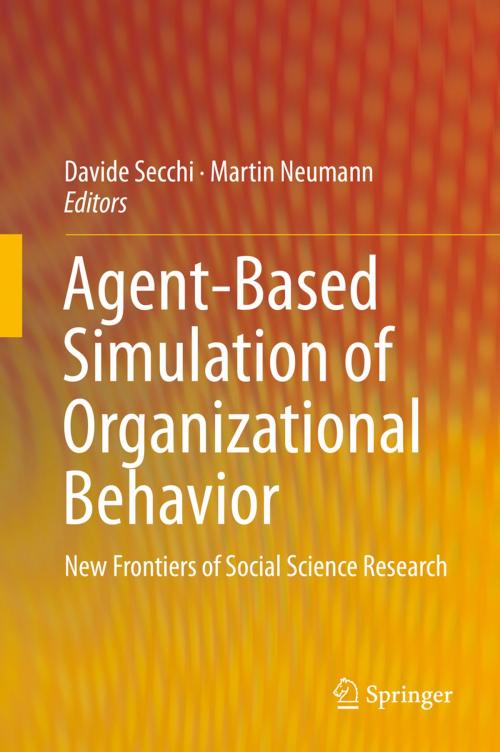 Cover of the book Agent-Based Simulation of Organizational Behavior by , Springer International Publishing