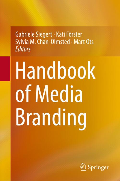 Cover of the book Handbook of Media Branding by , Springer International Publishing
