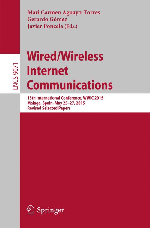 Cover of the book Wired/Wireless Internet Communications by , Springer International Publishing