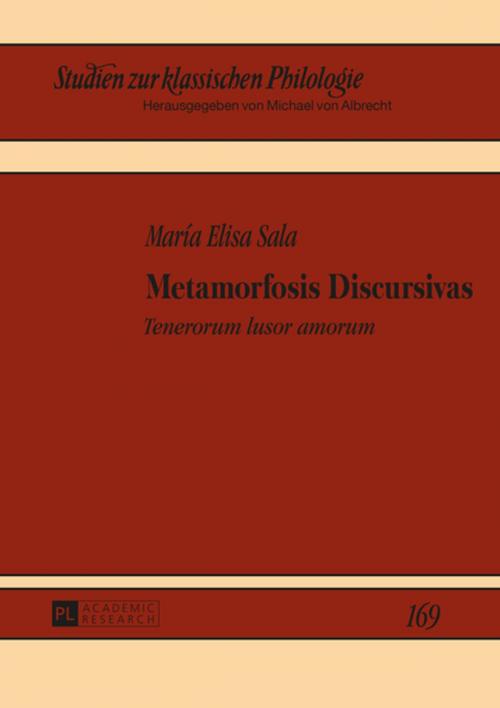 Cover of the book Metamorfosis Discursivas by María Elisa Sala, Peter Lang