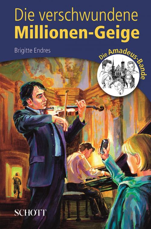 Cover of the book Die verschwundene Millionen-Geige by Brigitte Endres, Schott Music