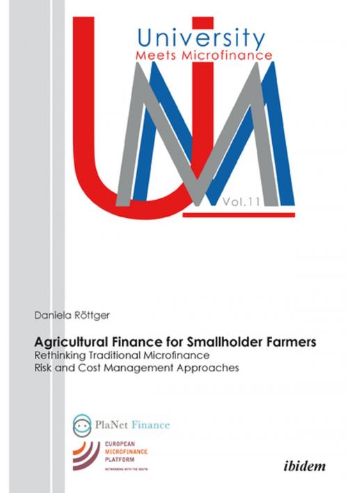 Cover of the book Agricultural Finance for Smallholder Farmers by Daniela Röttger, Ibidem Press