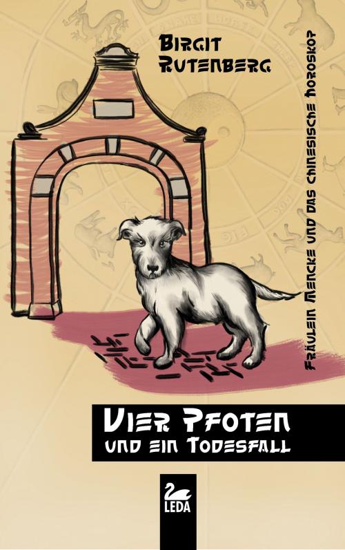 Cover of the book Vier Pfoten und ein Todesfall: Ostfrieslandkrimi by Birgit Rutenberg, Leda Verlag