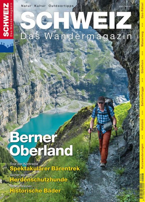Cover of the book Berner Oberland - Wandermagazin SCHWEIZ 8/2015 by Redaktion Wandermagazin Schweiz, Rothus Verlag