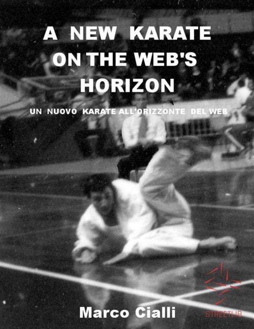 Cover of the book A new karate on the web's horizon by Marco Cialli, Marco Cialli