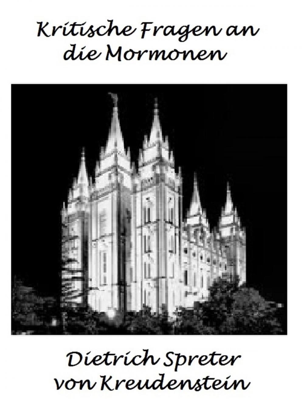 Big bigCover of Kritische Fragen an die Mormonen