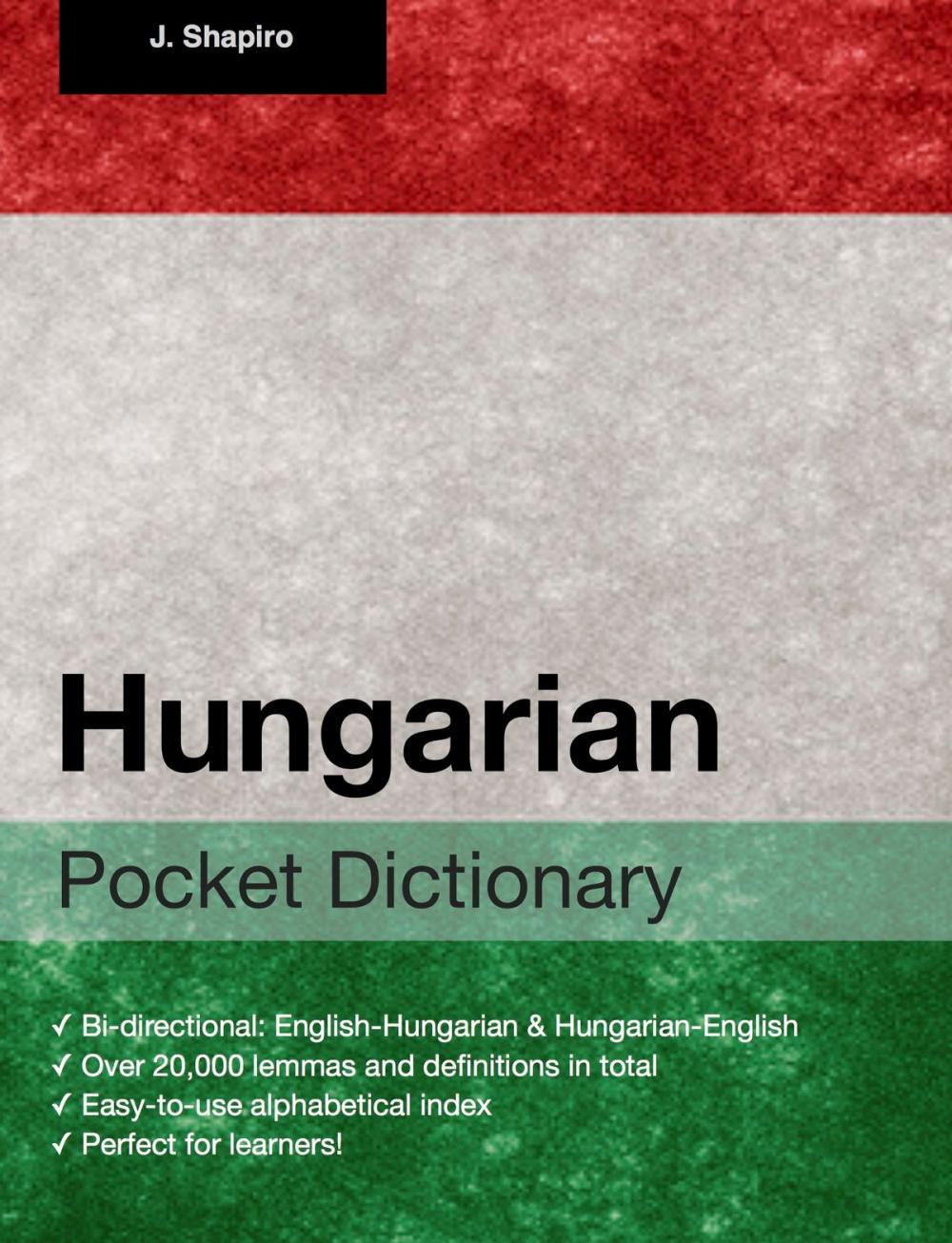 Big bigCover of Hungarian Pocket Dictionary