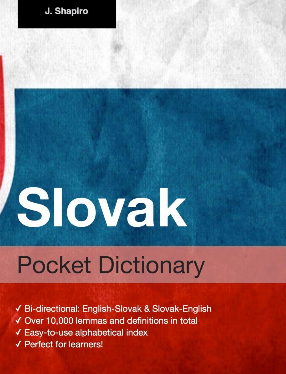 Big bigCover of Slovak Pocket Dictionary