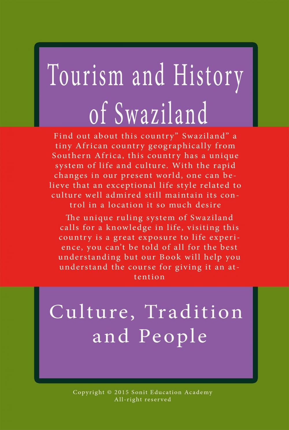 Big bigCover of History, Culture and Tourism of Swaziland