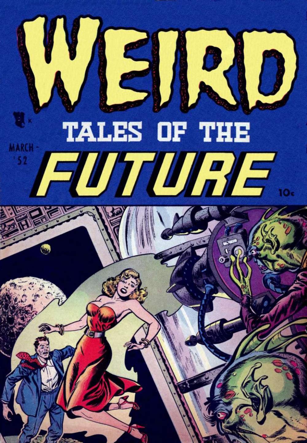 Big bigCover of Weird Tales of the Future Five Issue Jumbo Comic