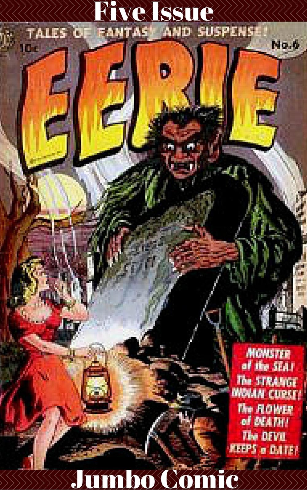 Big bigCover of Eerie Five Issue Jumbo Comic