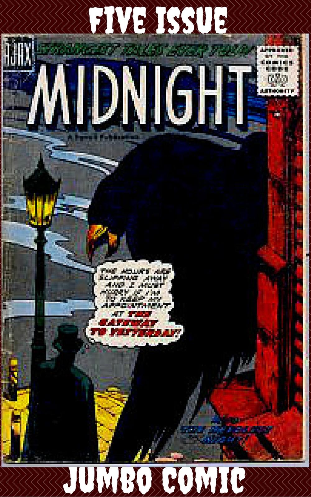 Big bigCover of Midnight Five Issue Jumbo Comic