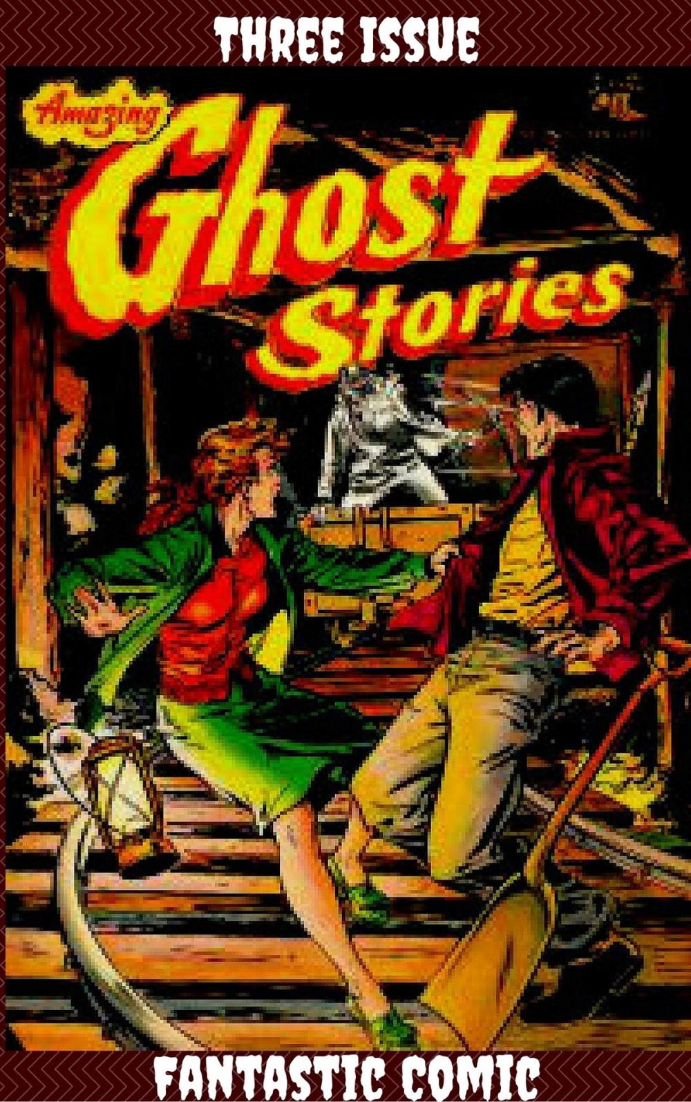 Big bigCover of Amazing Ghost Stories Three Issue Fantastic Comic