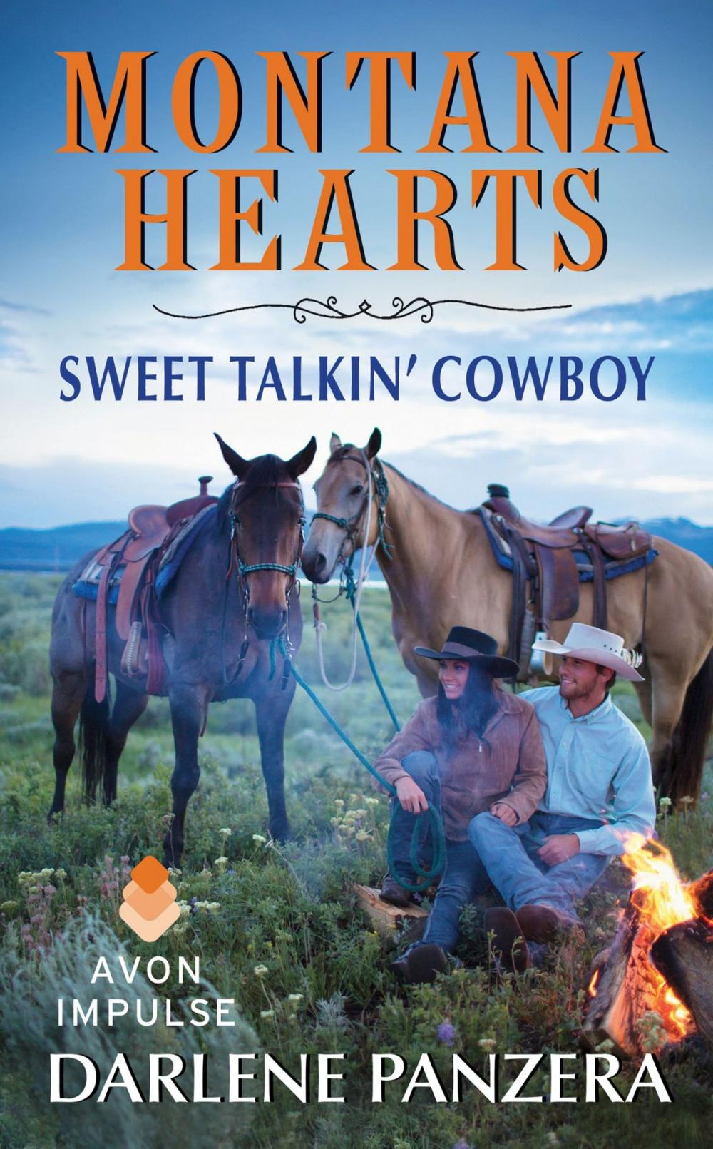 Big bigCover of Montana Hearts: Sweet Talkin' Cowboy