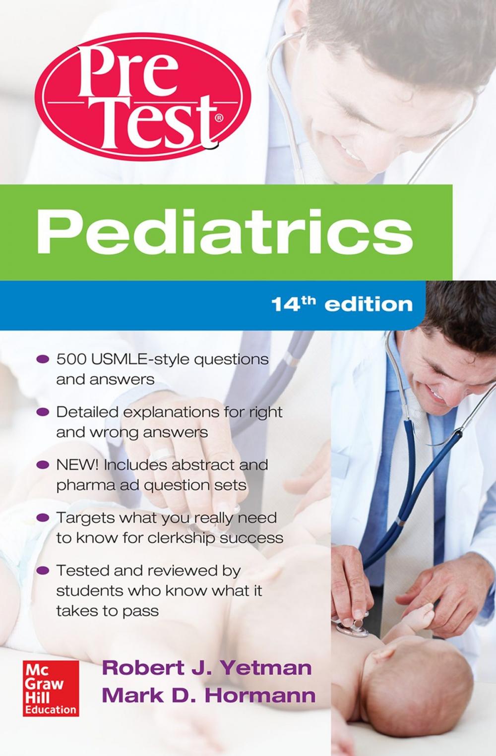 Big bigCover of Pediatrics PreTest Self-Assessment And Review, 14th Edition