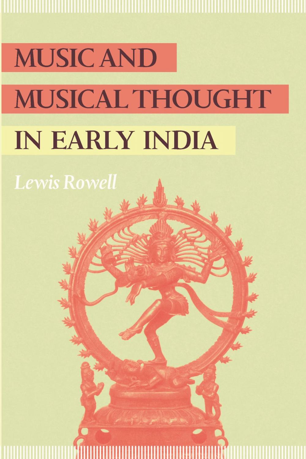 Big bigCover of Music and Musical Thought in Early India