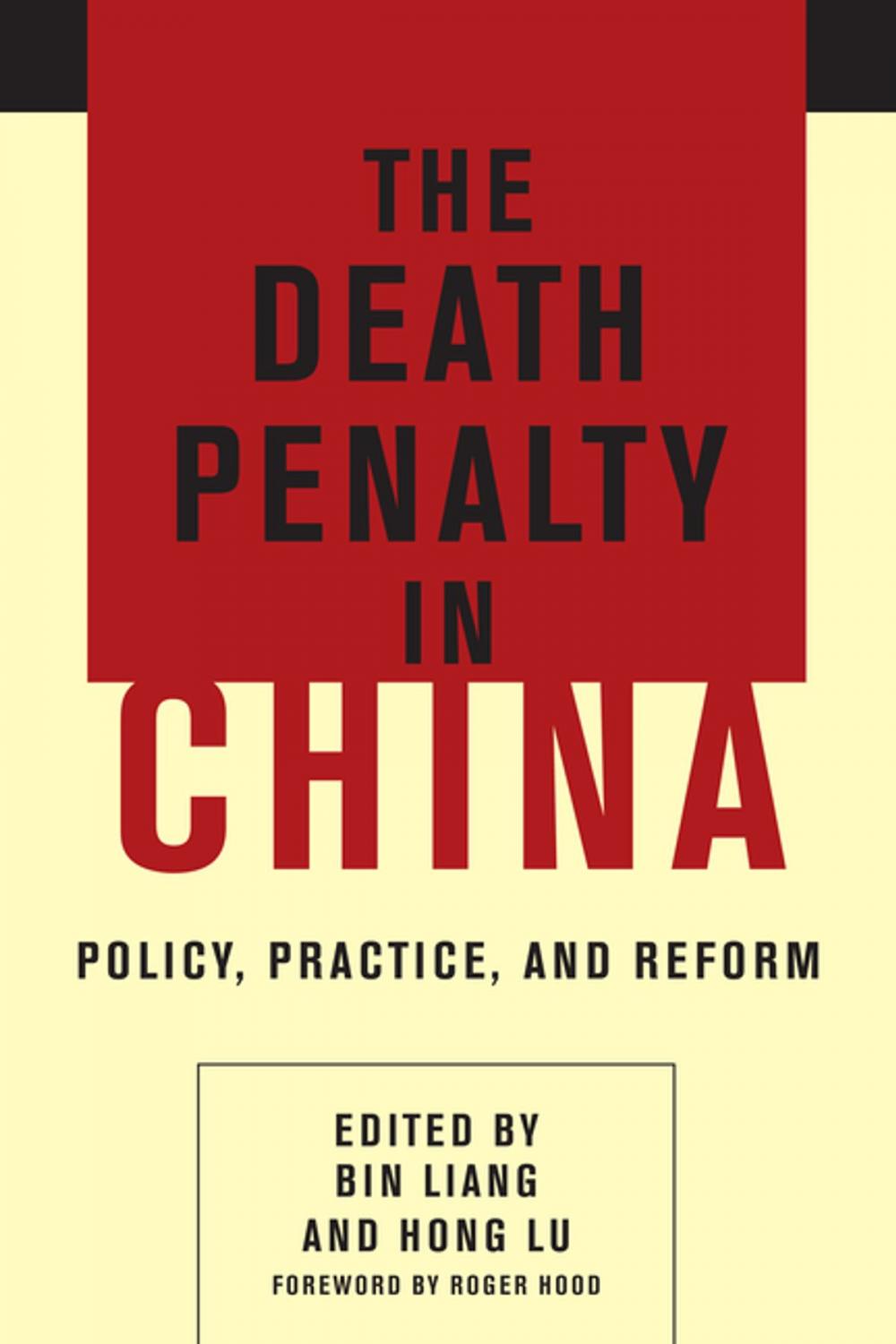 Big bigCover of The Death Penalty in China