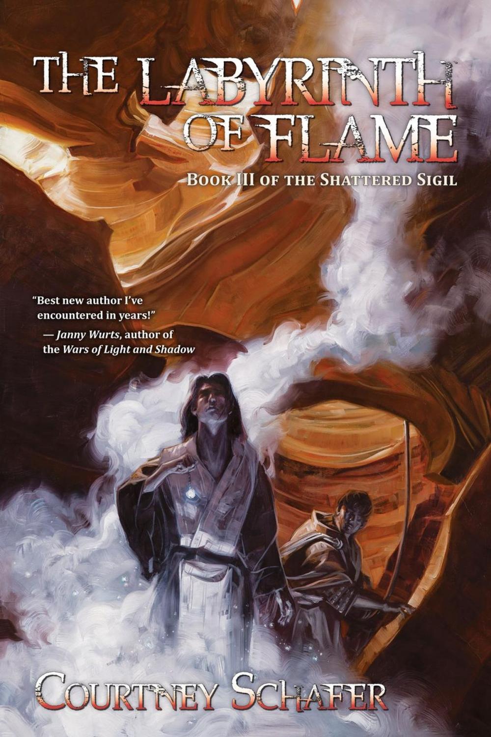 Big bigCover of The Labyrinth of Flame