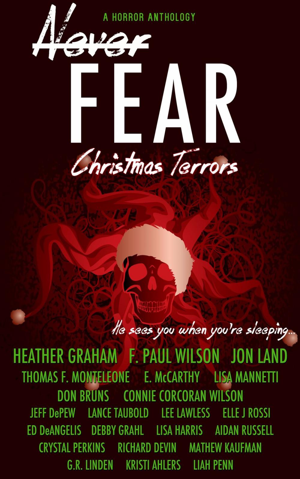 Big bigCover of Never Fear: Christmas Terrors