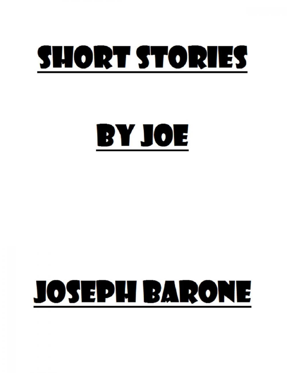 Big bigCover of Short Stories By Joe