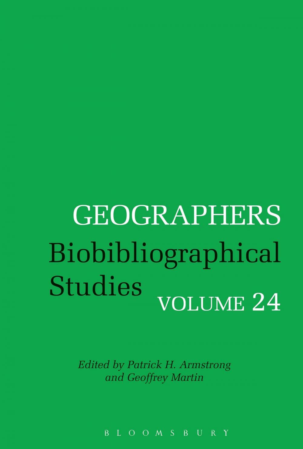 Big bigCover of Geographers