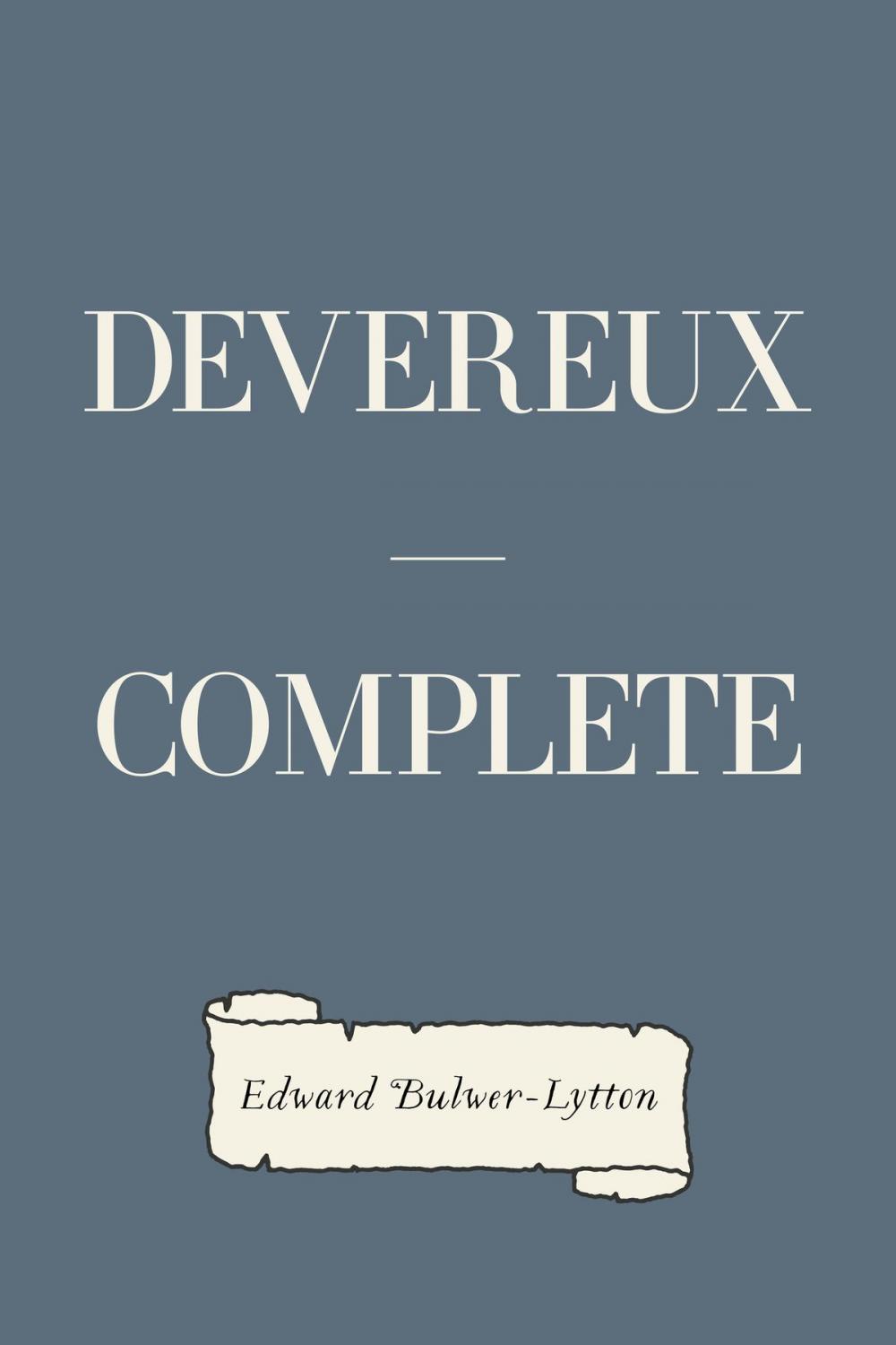 Big bigCover of Devereux — Complete