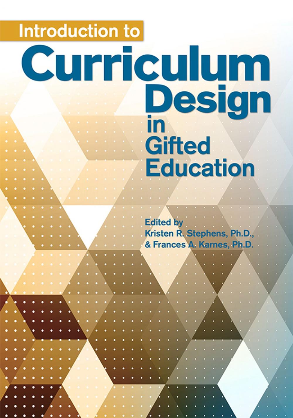 Big bigCover of Introduction to Curriculum Design in Gifted Education
