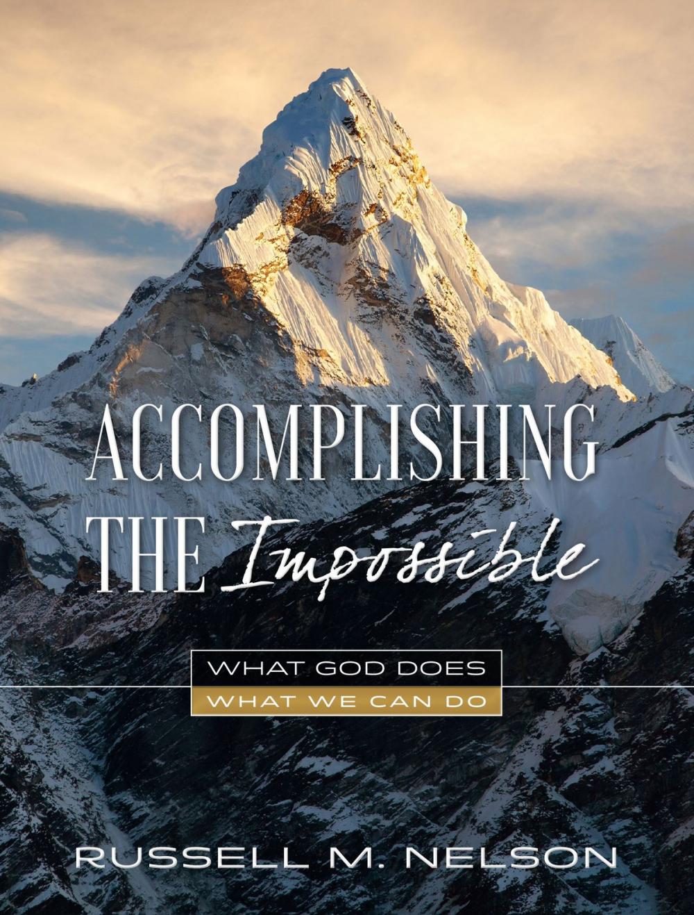 Big bigCover of Accomplishing the Impossible