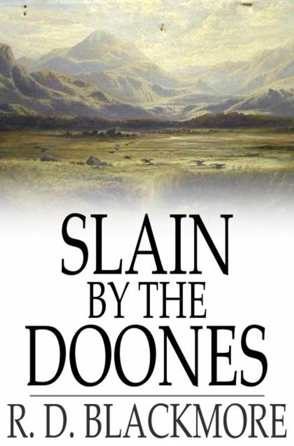 Big bigCover of Slain by the Doones