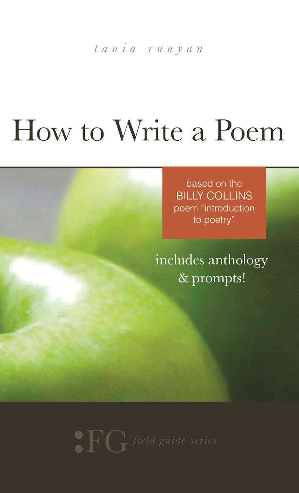 Big bigCover of How to Write a Poem: Based on the Billy Collins Poem