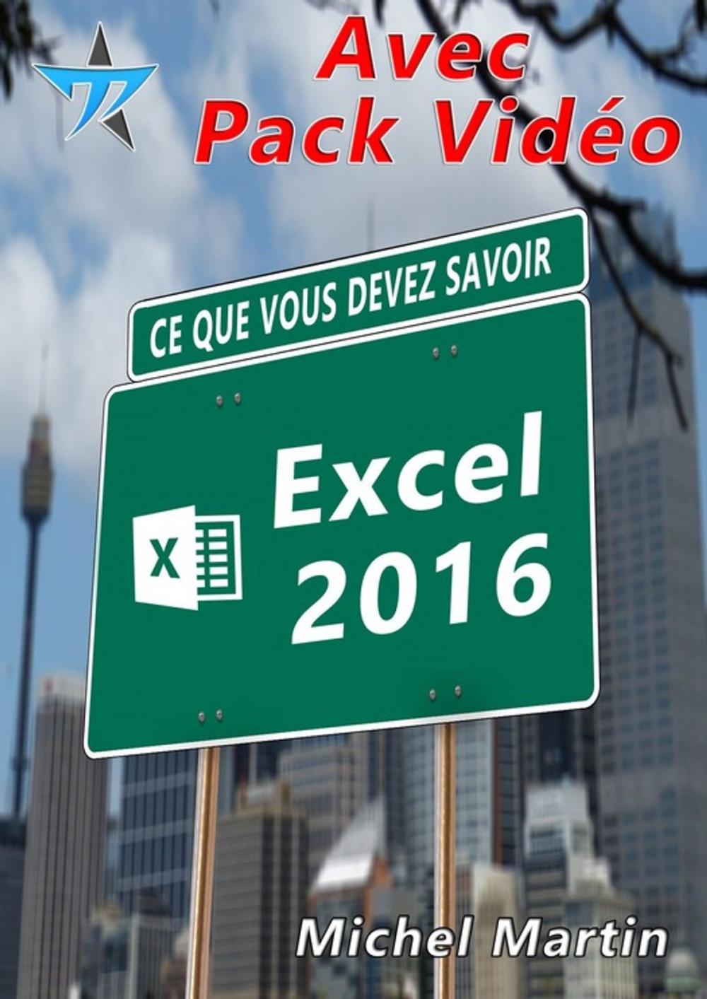 Big bigCover of Excel 2016 avec pack vidéo
