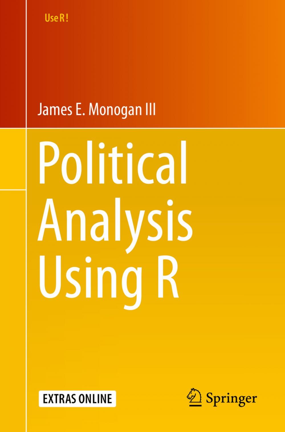 Big bigCover of Political Analysis Using R