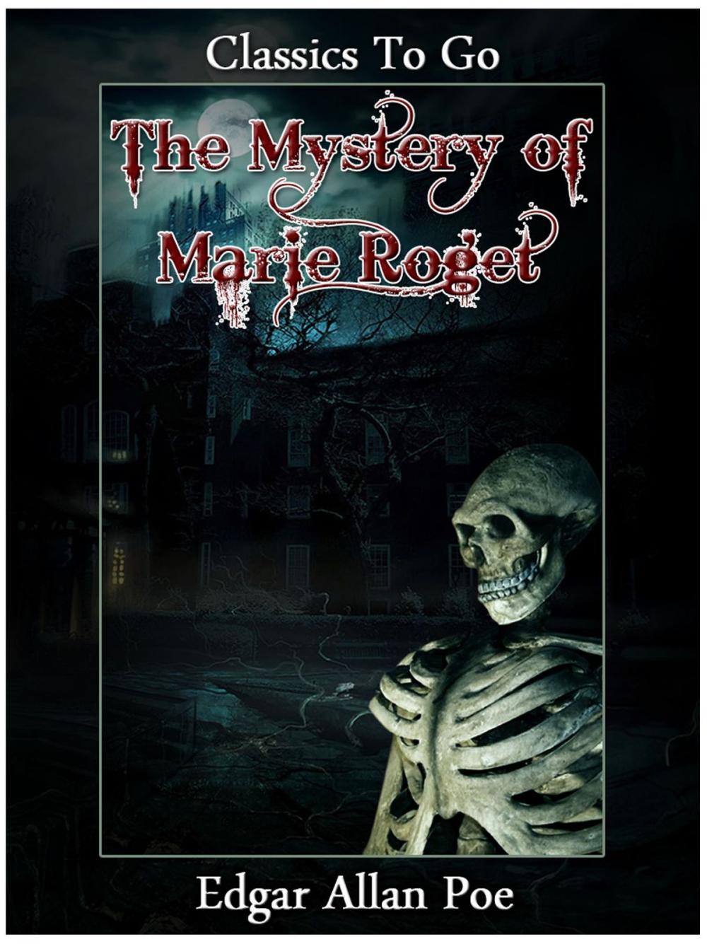Big bigCover of The Mystery of Marie Roget