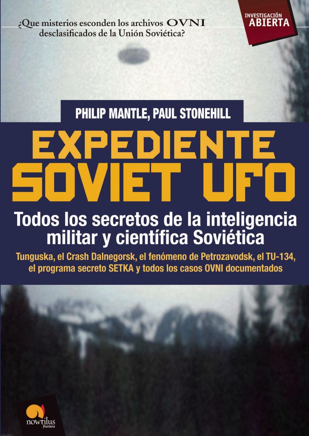 Big bigCover of Expediente Soviet UFO