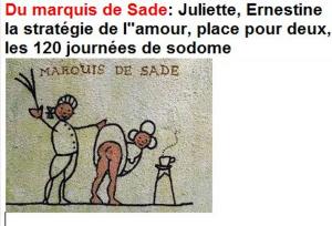 Cover of the book marquis de sade 5 ebooks by Gustave Flaubert