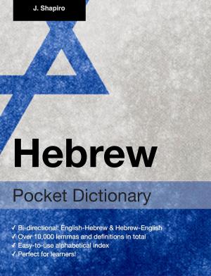 Cover of the book Hebrew Pocket Dictionary by J. Martinez-Scholl