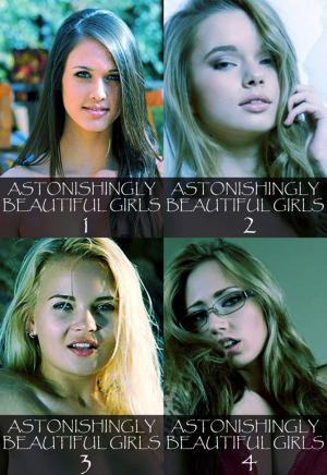 Book cover of Astonishingly Beautiful Girls Collected Edition 1 – Volumes 1 to 4 - A sexy photo book