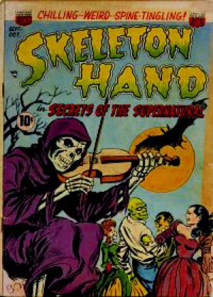 Cover of Skeleton Hand Six Issue Jumbo Comic