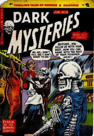 Cover of the book Dark Mysteries Five issue Jumbo Comic by Carl Wessler