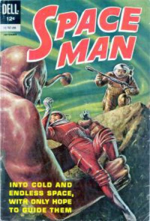 Cover of the book Spaceman Three Issue Super Comic by Bruce Hamilton