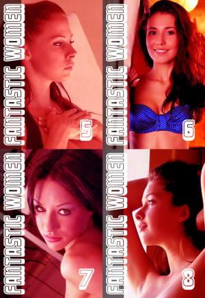 Cover of the book Fantastic Women Collected Edition 2 – Volumes 5-8 - A sexy photo book by Brianna Moss, Emma Land, Angela Railsden