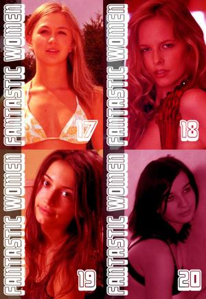 Cover of the book Fantastic Women Collected Edition 5 – Volumes 17-20 - A sexy photo book by Angela Railsden