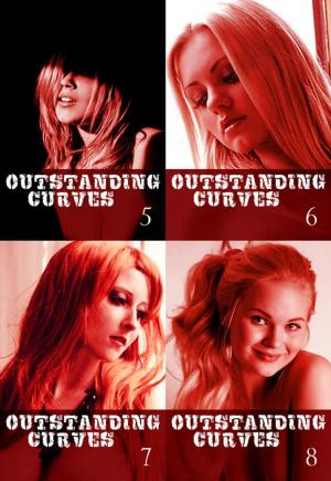 Cover of the book Outstanding Curves Collected Edition 2 – Volumes 5-8 - A sexy photo book by Mandy Tolstag, Madeleine David, Gail Thorsbury
