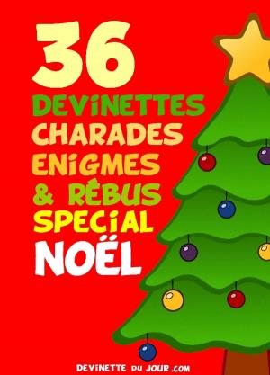 Cover of the book 36 devinettes, rébus, charades spécial Noël by Marissa Moss